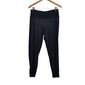 Sympli Iridescent Front Black Leggings High Rise Size 12